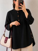 شومیز لینن - تصویر 12